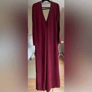 BEST OFFER! Reformation low plunge long sleeve dress